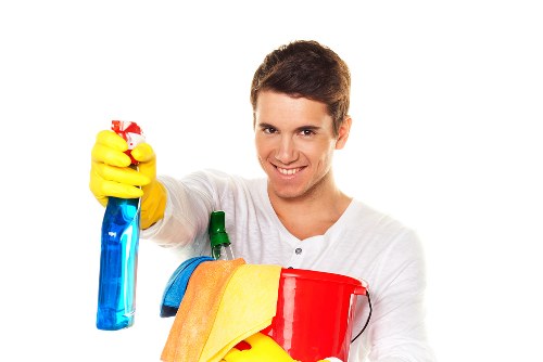 Deep cleaning a Bow apartment with detailed attention to kitchens and bathrooms